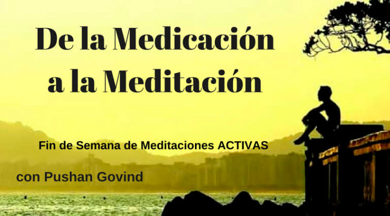 Seminario de meditaciones activas, de la medicación a la meditación
